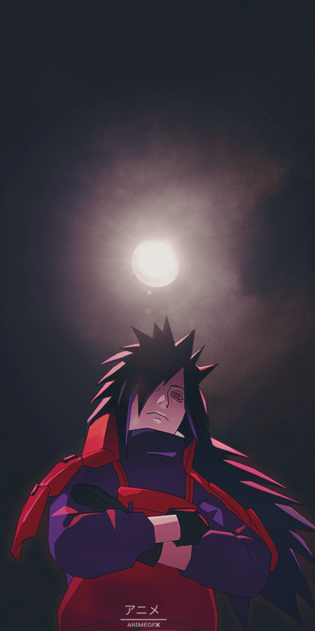 1080x2160 Madara Uchiha Wallpaper, Phone