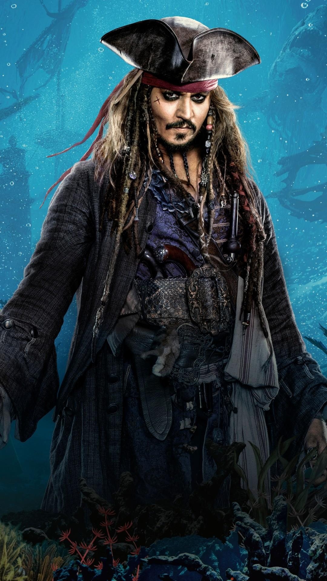 1080x1920 Captain Jack Sparrow Wallpaper, Phone