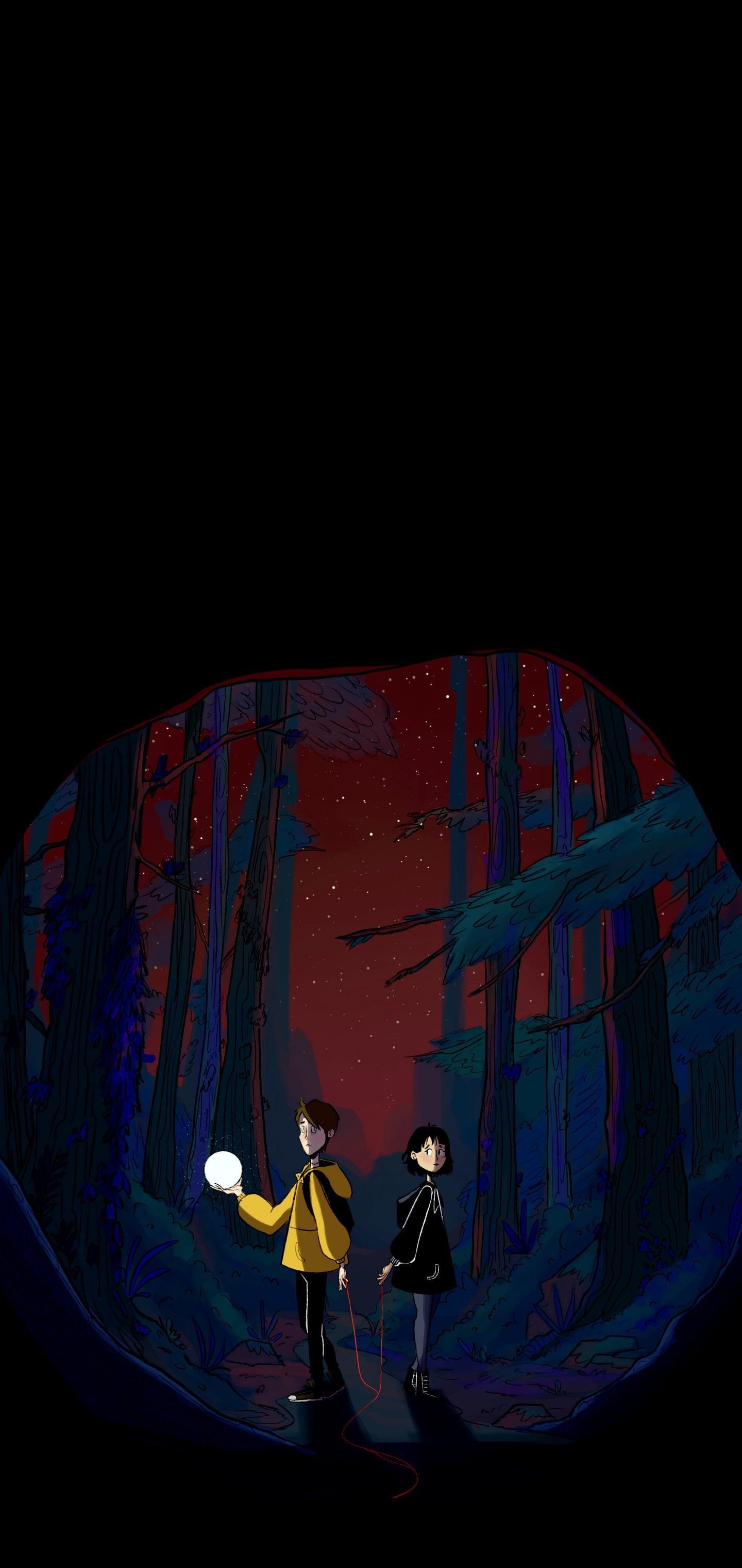 1440x3040 HD wallpaper: Netflix, dark, cave, vertical 4K of Wallpaper for Andriod, Phone