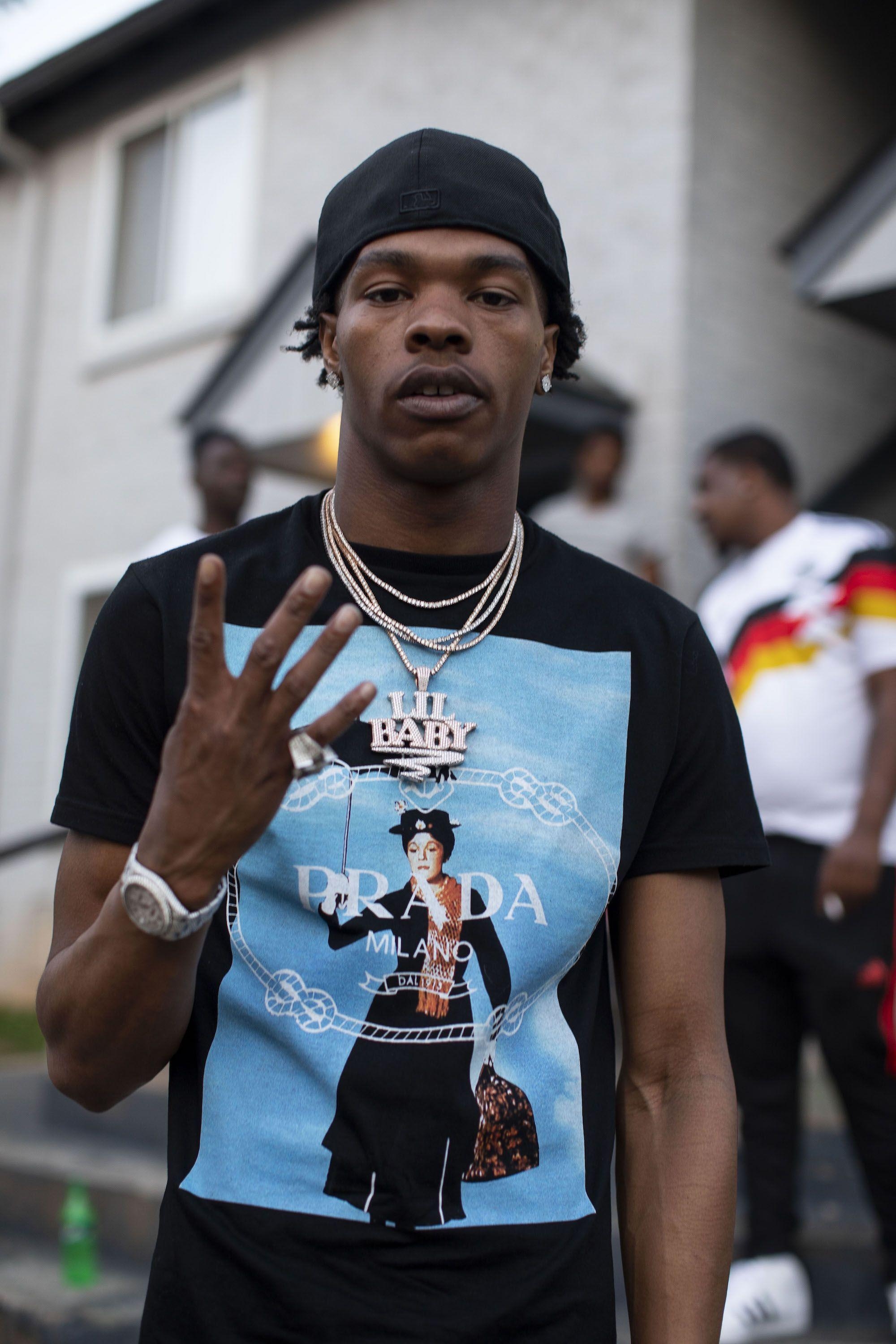 2000x3000 Lil Baby. New Faces of Hip Hop. Swat and Black man, Phone