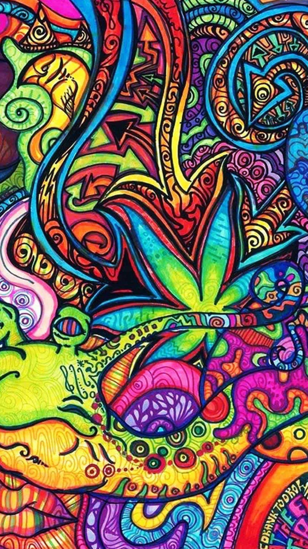 1080x1920 Psychedelic iPhone Wallpaper Free Psychedelic iPhone, Phone