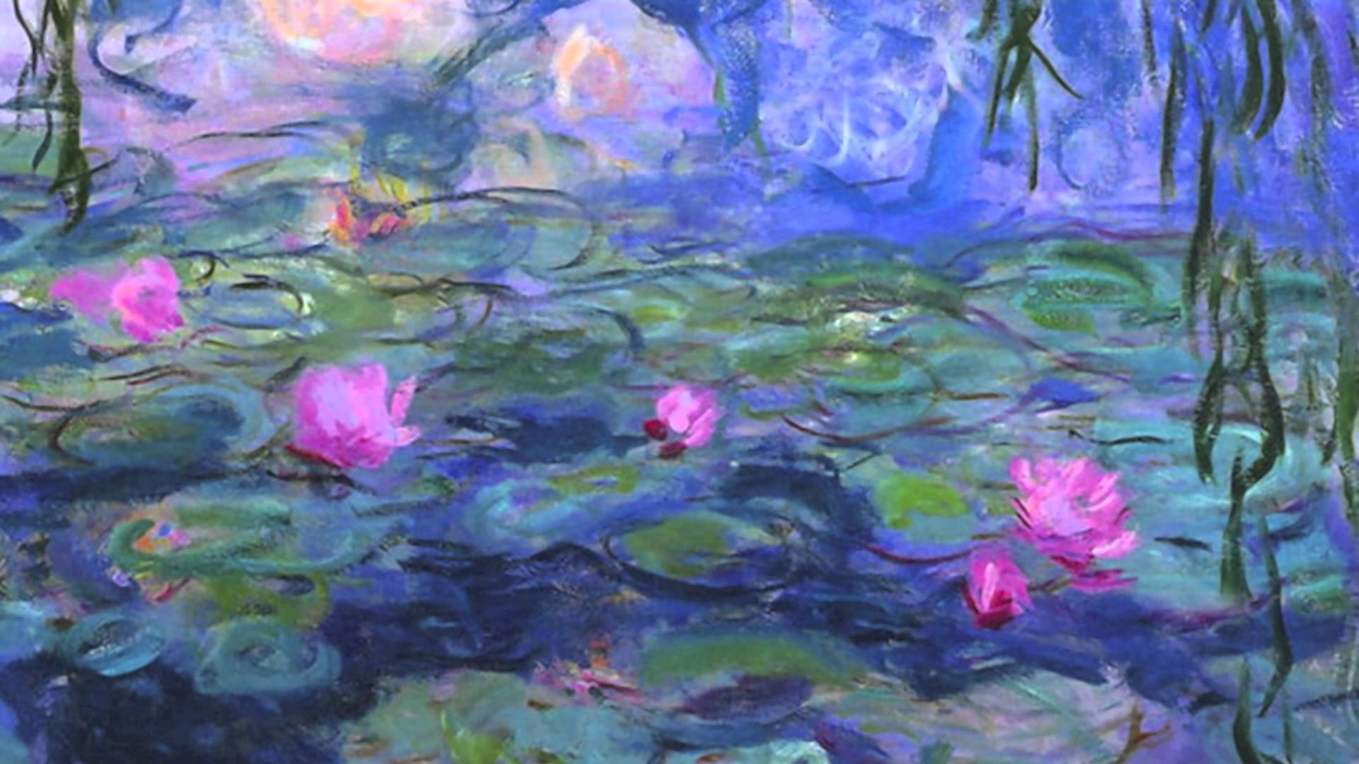 1920x1080 Monet Water Lilies Wallpaper Free, Desktop