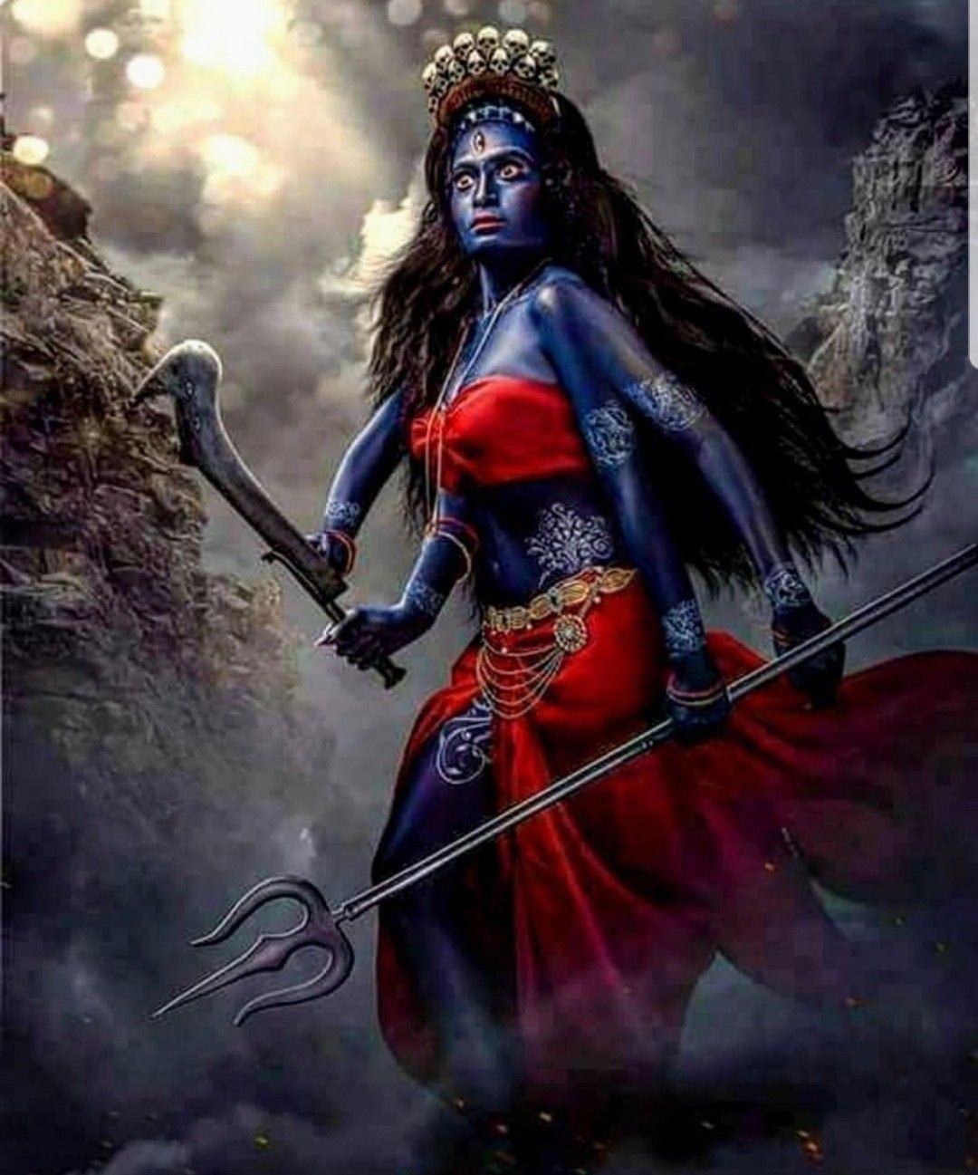 1080x1300 Shiva&Shakti Magic. Kali goddess, Kali mata, Kali hindu, Phone