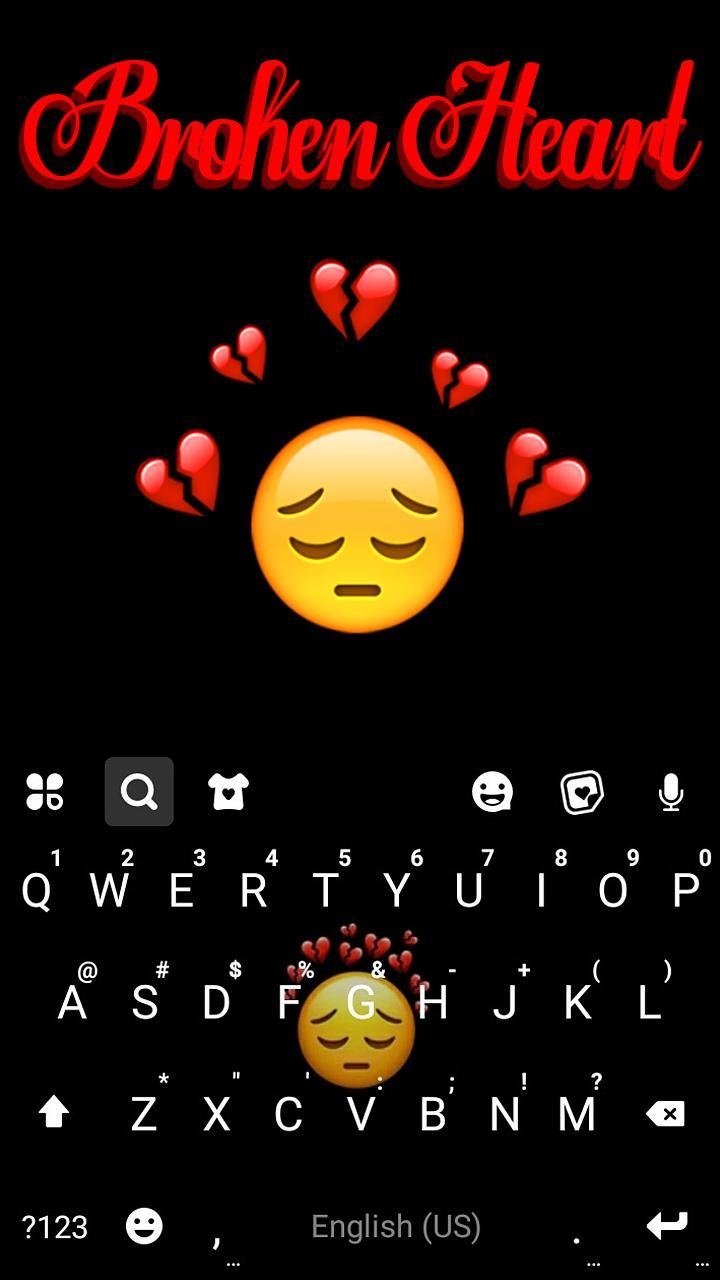 720x1280 Broken Heart Emoji for Android, Phone