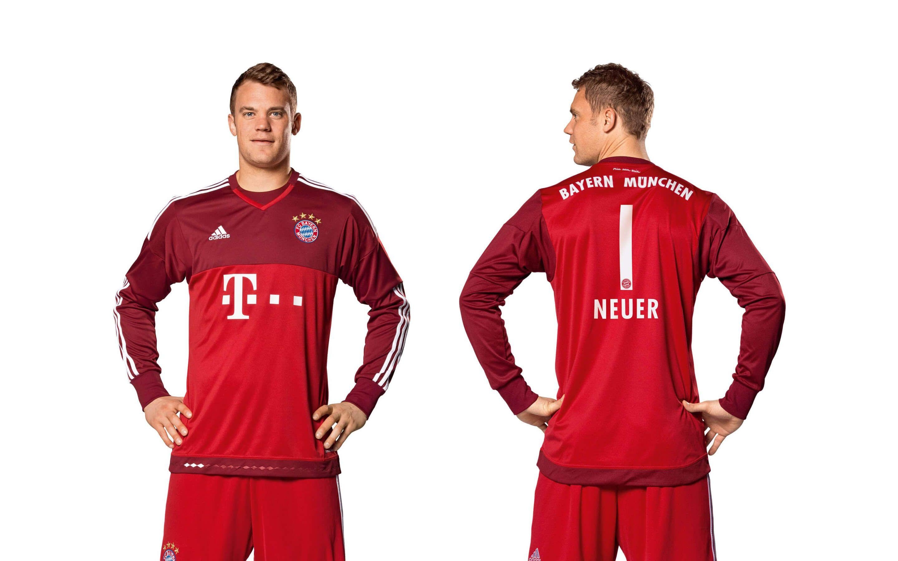 2880x1800 Manuel Neuer 2015 2016 FC Bayern Munchen Goalkeeper Kit Wallpaper, Desktop