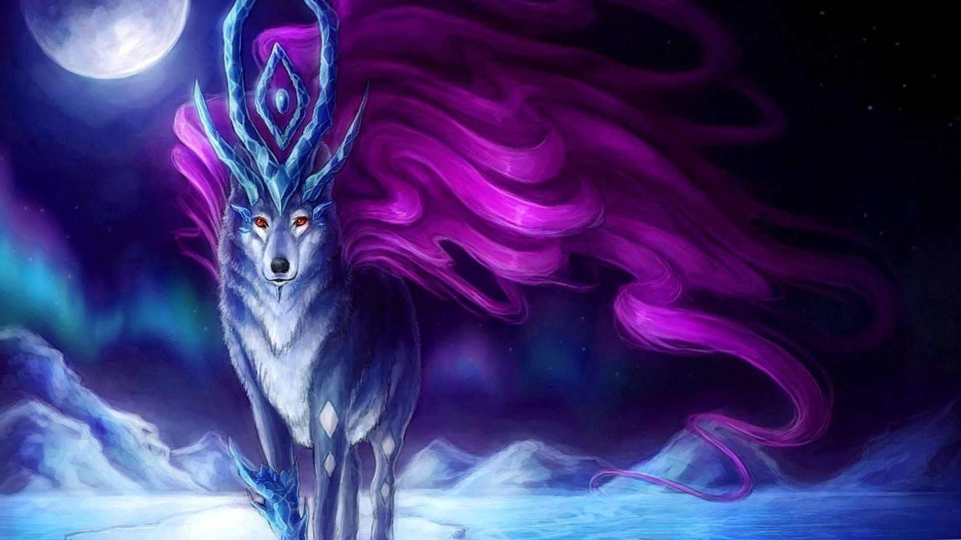 1880x1060 Wolf Anime Pics, Desktop