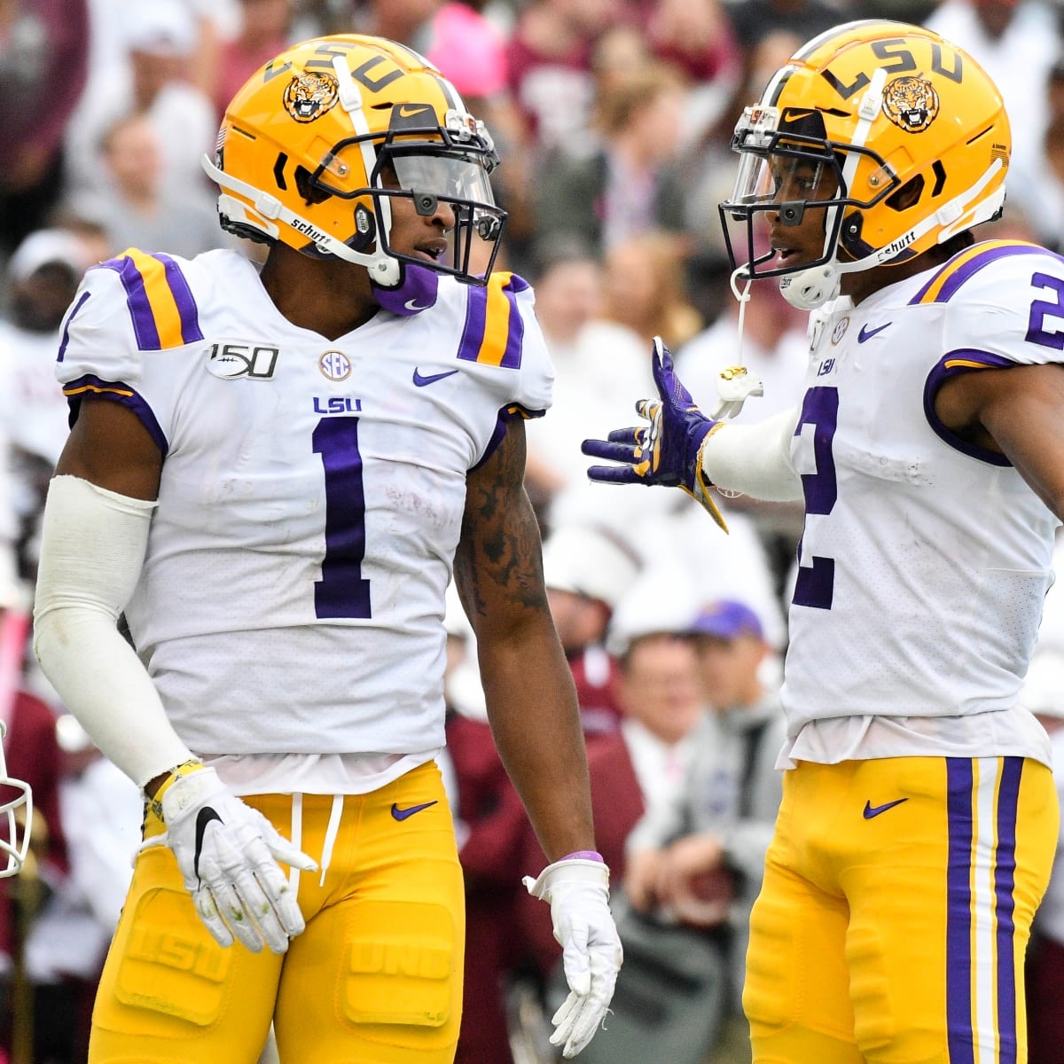 1200x1200 LSU Receivers Ja'Marr Chase, Justin Jefferson Named Semifinalists for Biletnikoff Award Illustrated LSU Tigers News, Analysis and More, Phone