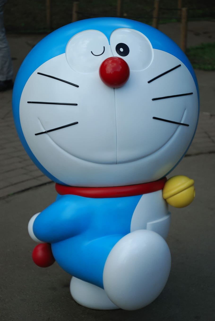 910x1360 HD wallpaper: Doraemon toy, Anime, Japan, Cat, dorachan, symbol, Phone