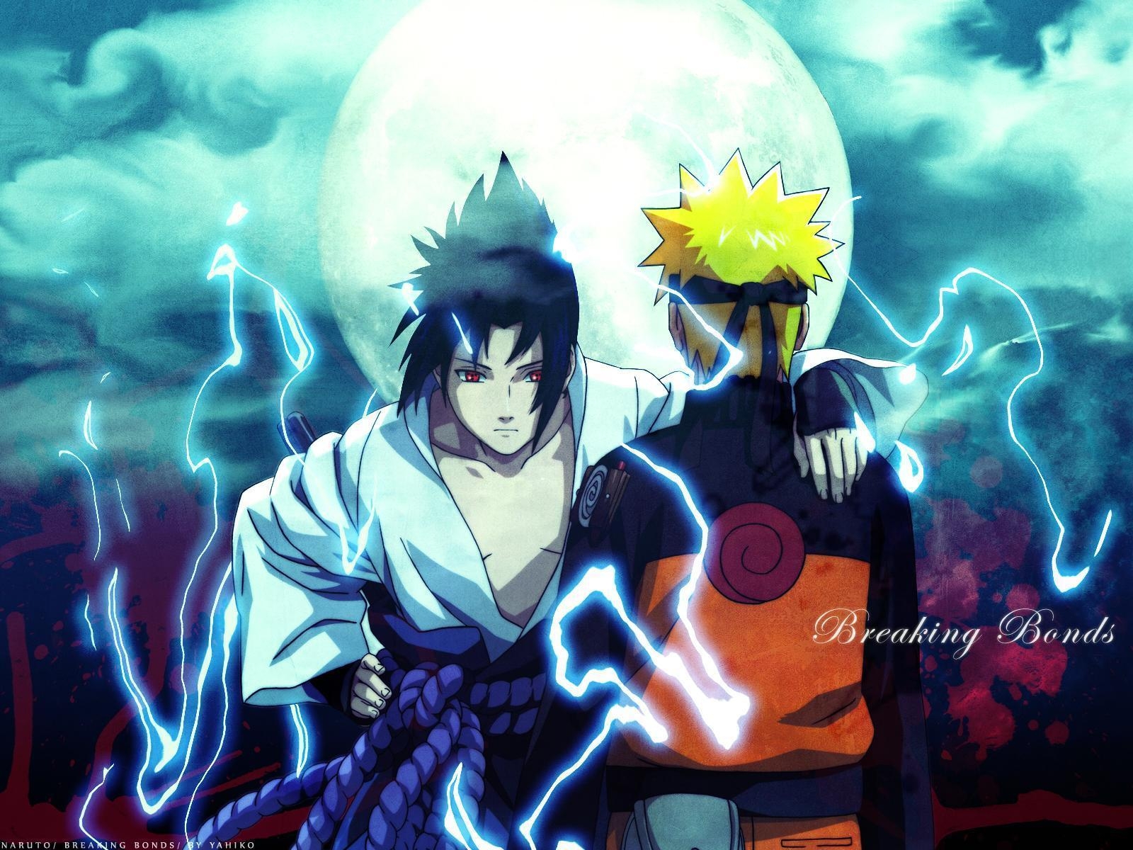 1600x1200 Naruto vs Sasuke HD Wallpaper, Desktop