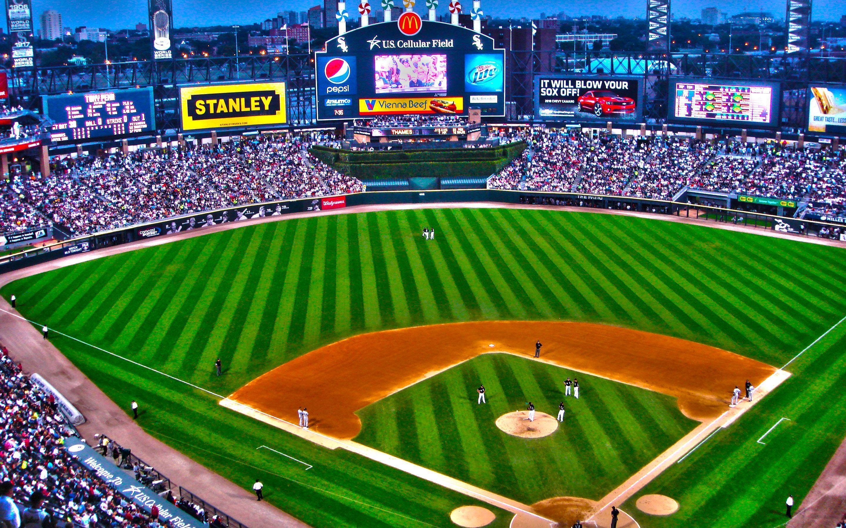 2880x1800 Chicago White Sox Ballpark U.S. Cellular HD Wallpaper, Desktop