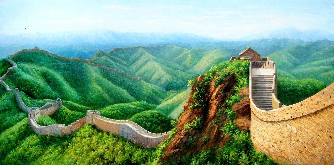 1400x700 great wall of china wallpaper HD. PHOTO /// CHINA, Dual Screen