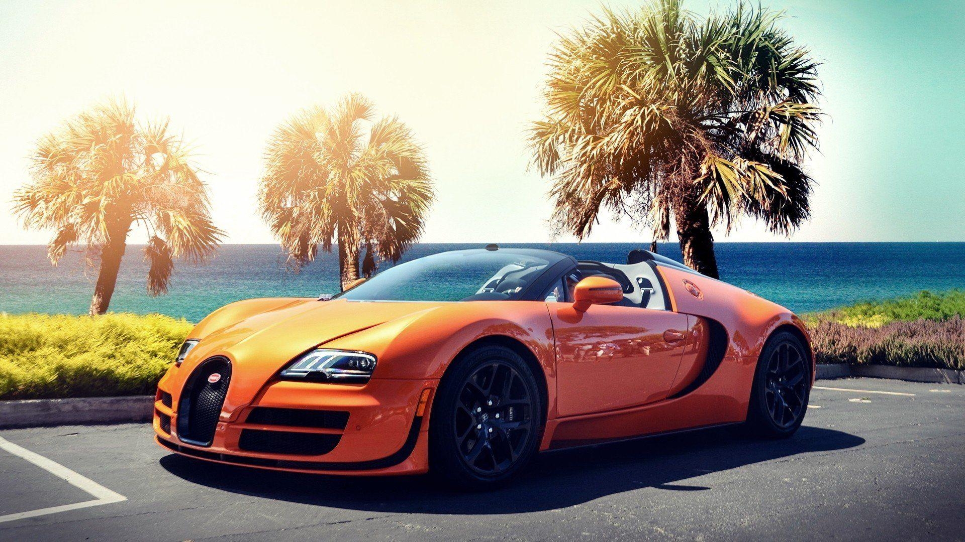 1920x1080 Streets cars Bugatti Veyron Bugatti sunlight roads Bugatti Veyron, Desktop