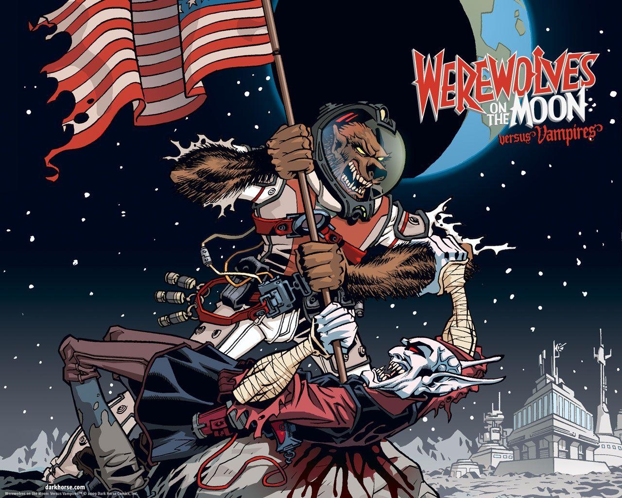 1280x1030 Werewolves On the Moon: Versus Vampires - Desktops - Dark Horse Comics, Desktop