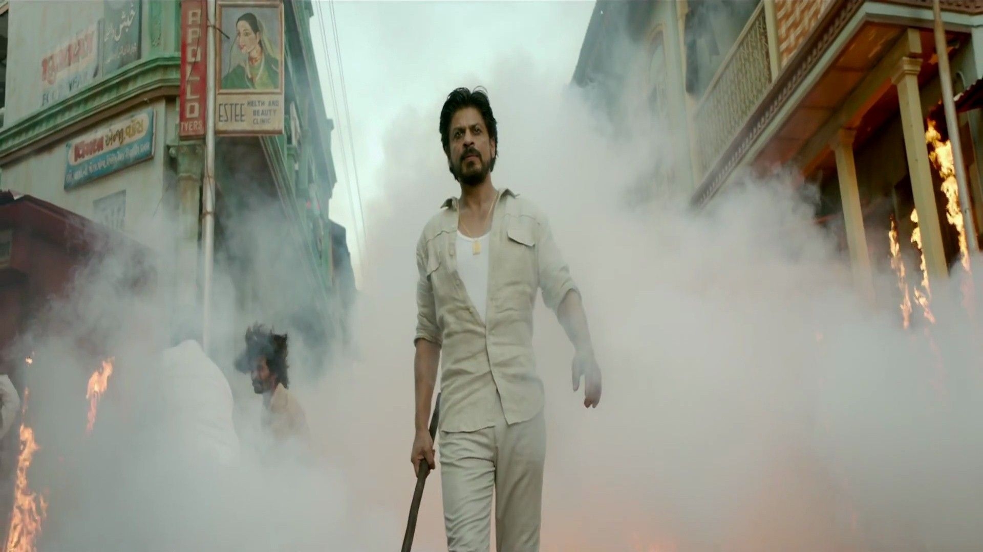 1920x1080 Bollywood Actor Shah Rukh Khan in Hindi Movie Raees HD Wallpaper, Desktop