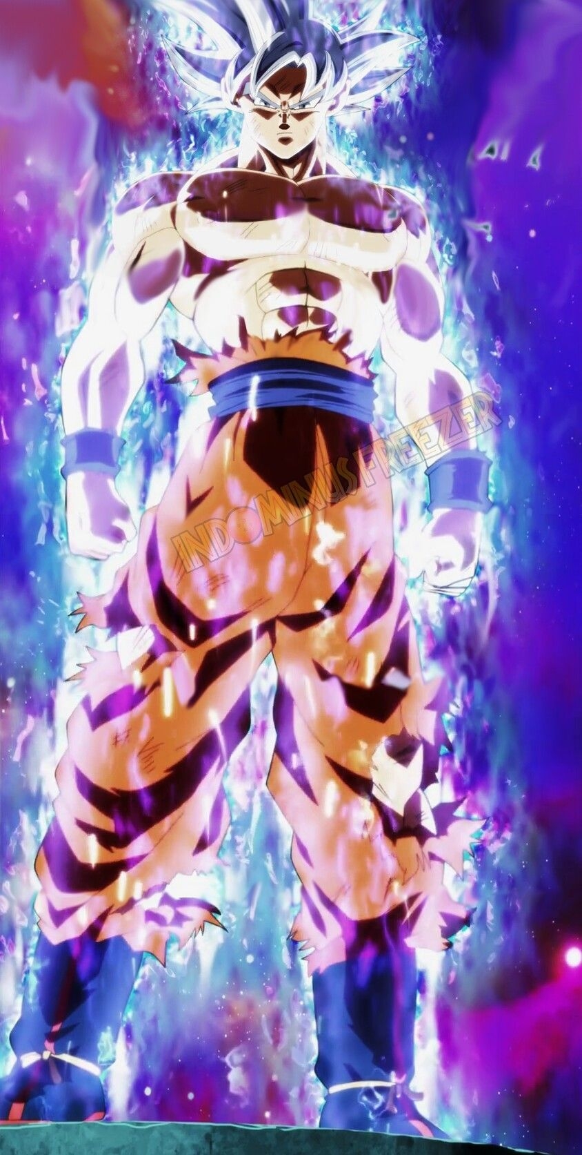 850x1680 Goku Mastered Ultra Instinct Wallpaper.cutewallpaper.org, Phone