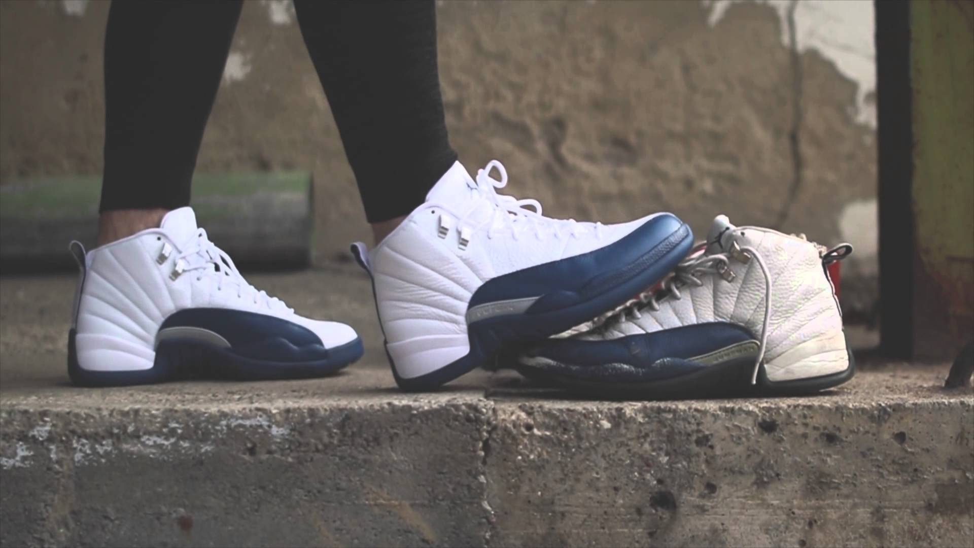 1920x1080 Air Jordan 12 Retro Blue vs 2016, Desktop