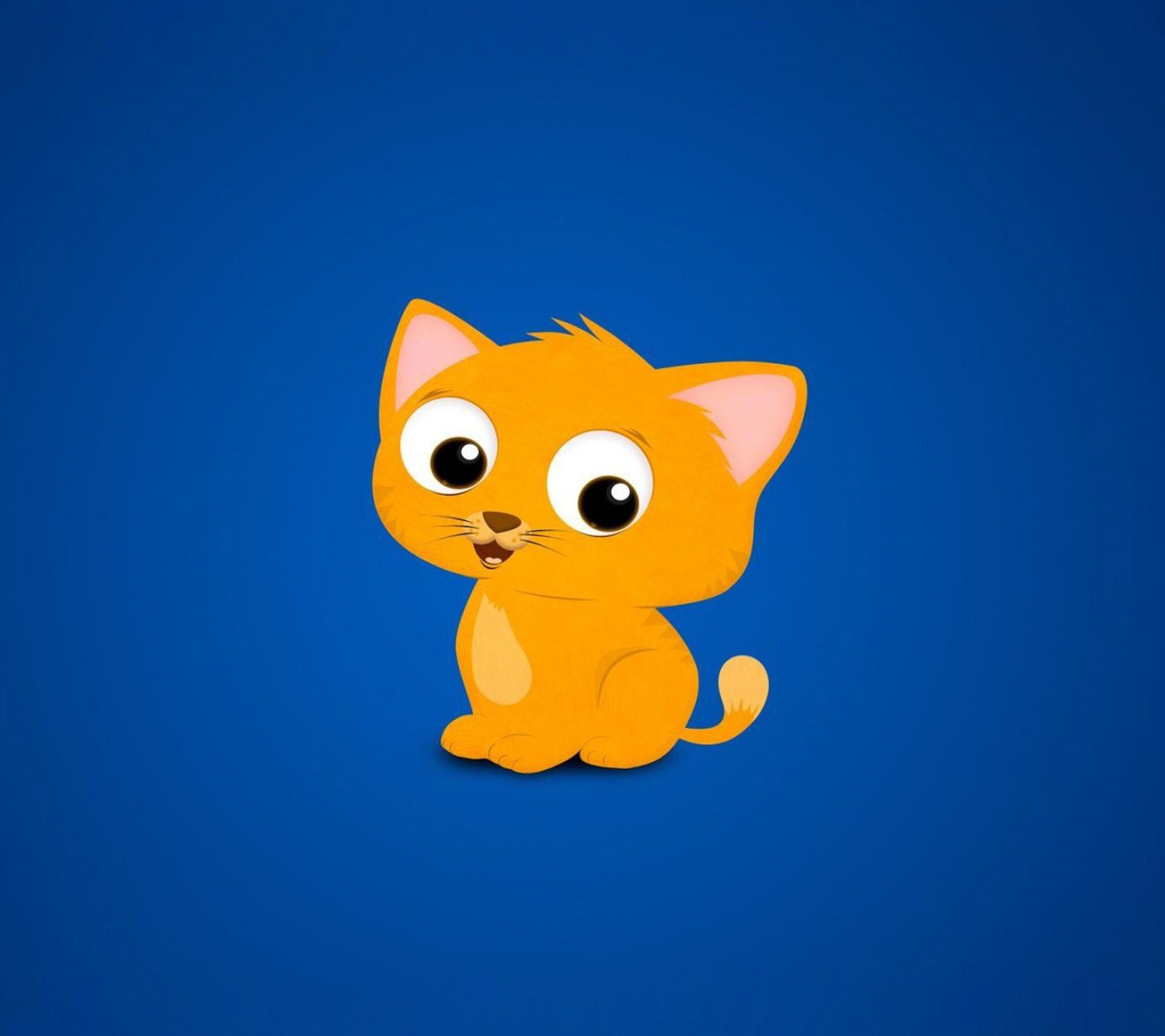 2160x1920 Cute Cartoon Cat Galaxy S4 Wallpaper Background And Themes, Desktop