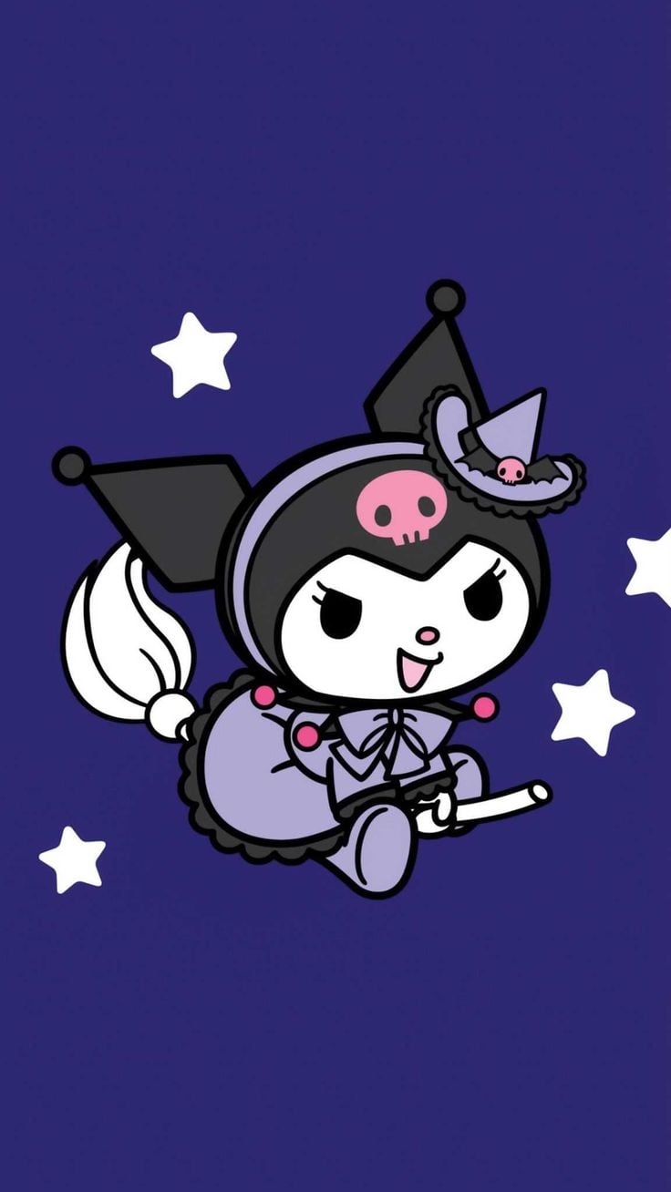 740x1310 Background Kuromi Wallpaper Discover more Aesthetic, Character, Cute, Hello Kitty, Kuromi. Hello kitty iphone wallpaper, Hello kitty background, Sanrio wallpaper, Phone