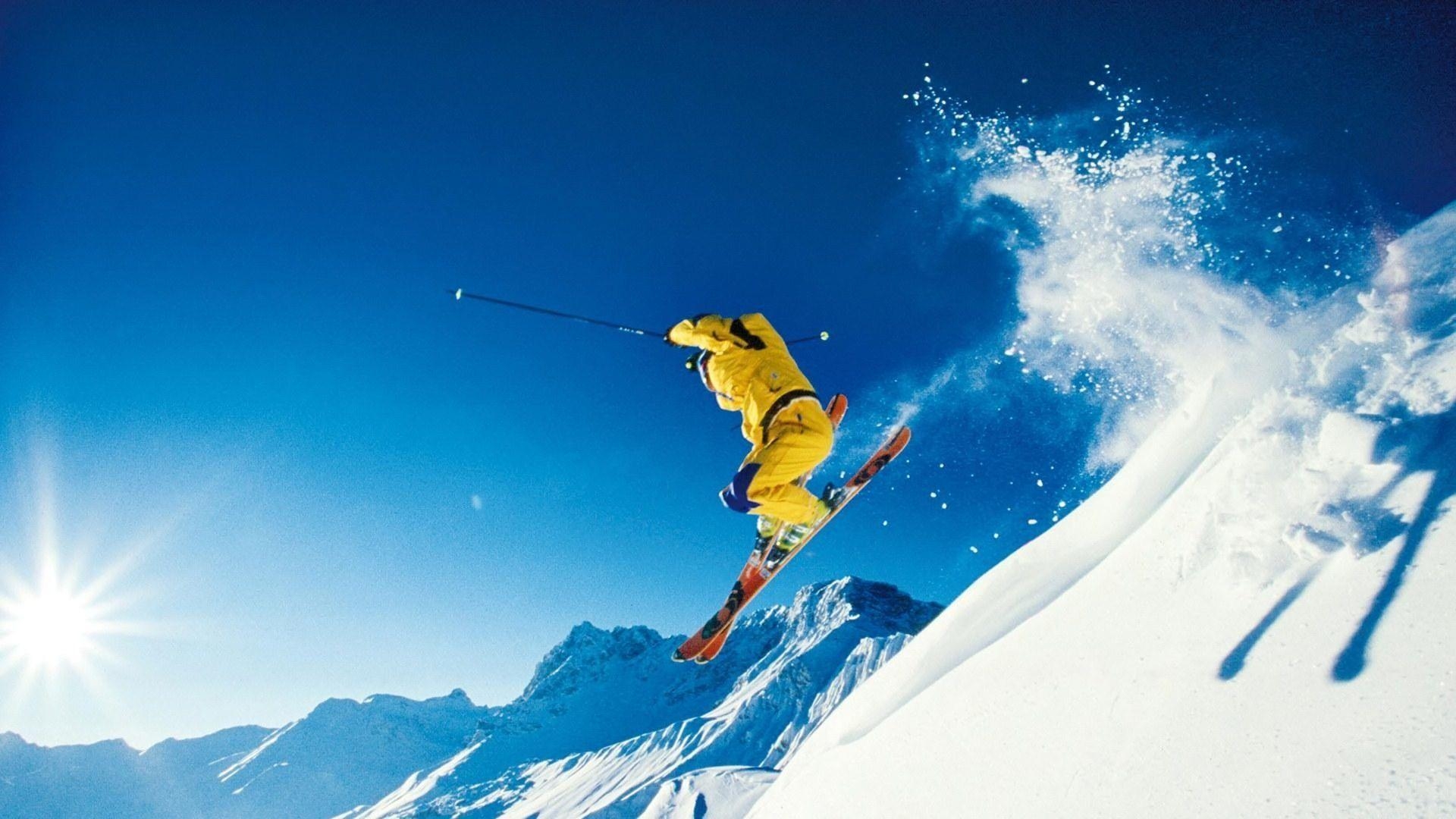 1920x1080 Skiing HD Wallpaper, Desktop