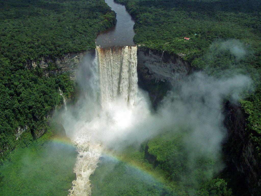 1030x770 waterfalls of Guyana, Desktop