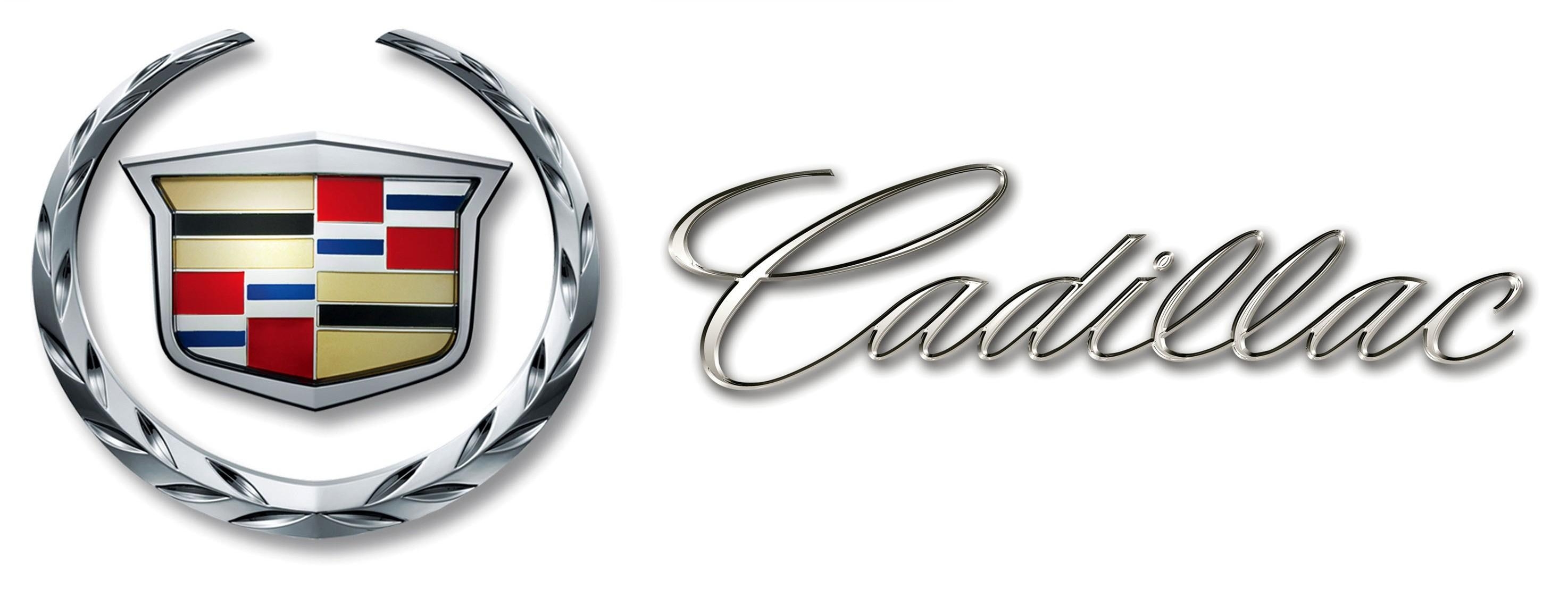 2950x1110 Cadillac Logo Wallpaper, Dual Screen