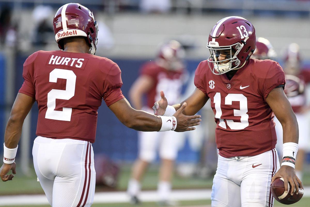 1200x800 ways Alabama uses Jalen Hurts and Tua Tagovailoa together, Desktop