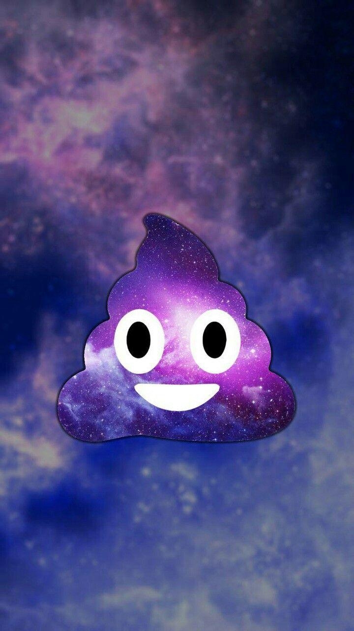 720x1280 Galaxy poop :3. iphone wallpaper. Emoji wallpaper, Wallpaper, Phone