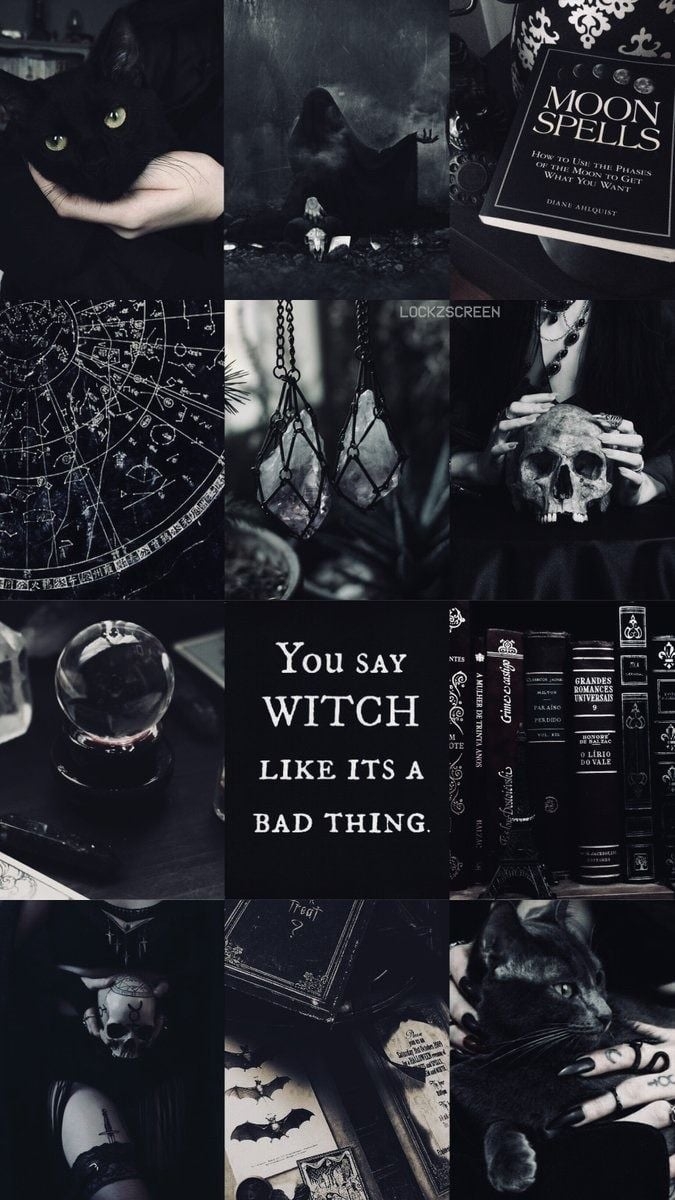 680x1200 Witch Of Wicca. Witchy wallpaper, Witch wallpaper, Goth wallpaper, Phone