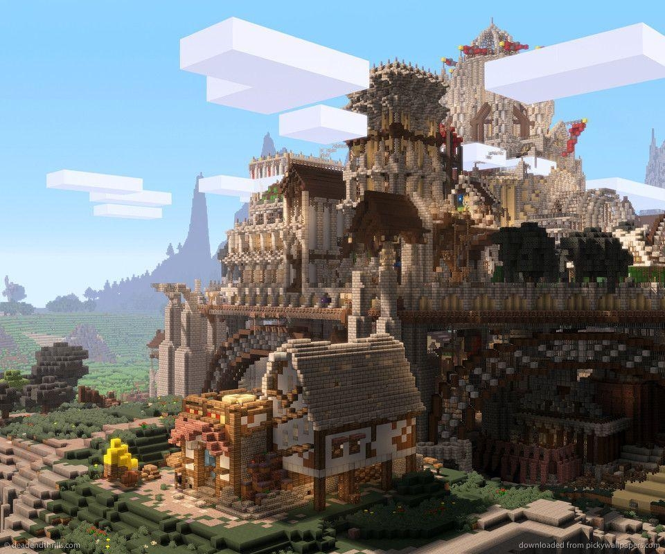 960x800 Download Minecraft Ramparts Wallpaper For Samsung Epic, Desktop