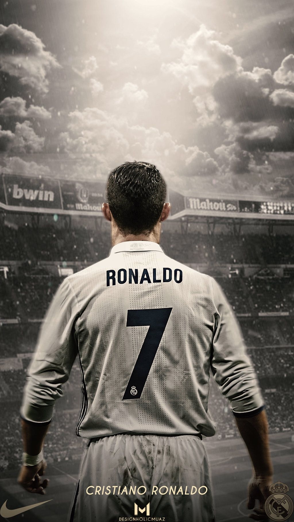 1030x1820 Free download Cristiano Ronaldo Real Madrid Wallpaper by muajbinanwar on [] for your Desktop, Mobile & Tablet. Explore Cristiano Ronaldo Wallpaper Real Madrid. Atletico Madrid Wallpaper, CR7 Wallpaper, Phone