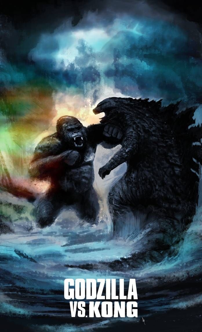 700x1150 MonsterVerse: Godzilla vs. Kong. King kong vs godzilla, Kong godzilla, Godzilla vs, Phone