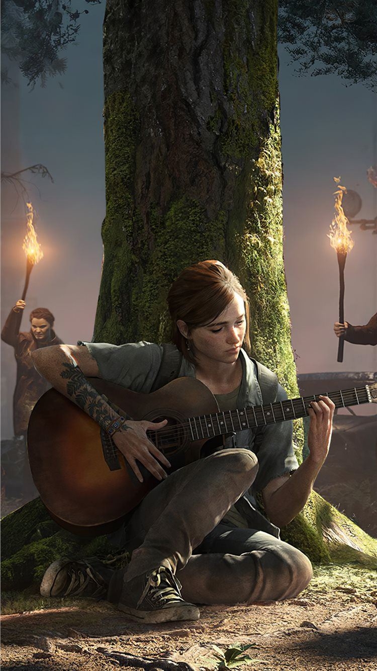 750x1340 ellie the last of us 4k iPhone 8 Wallpaper Free Download, Phone