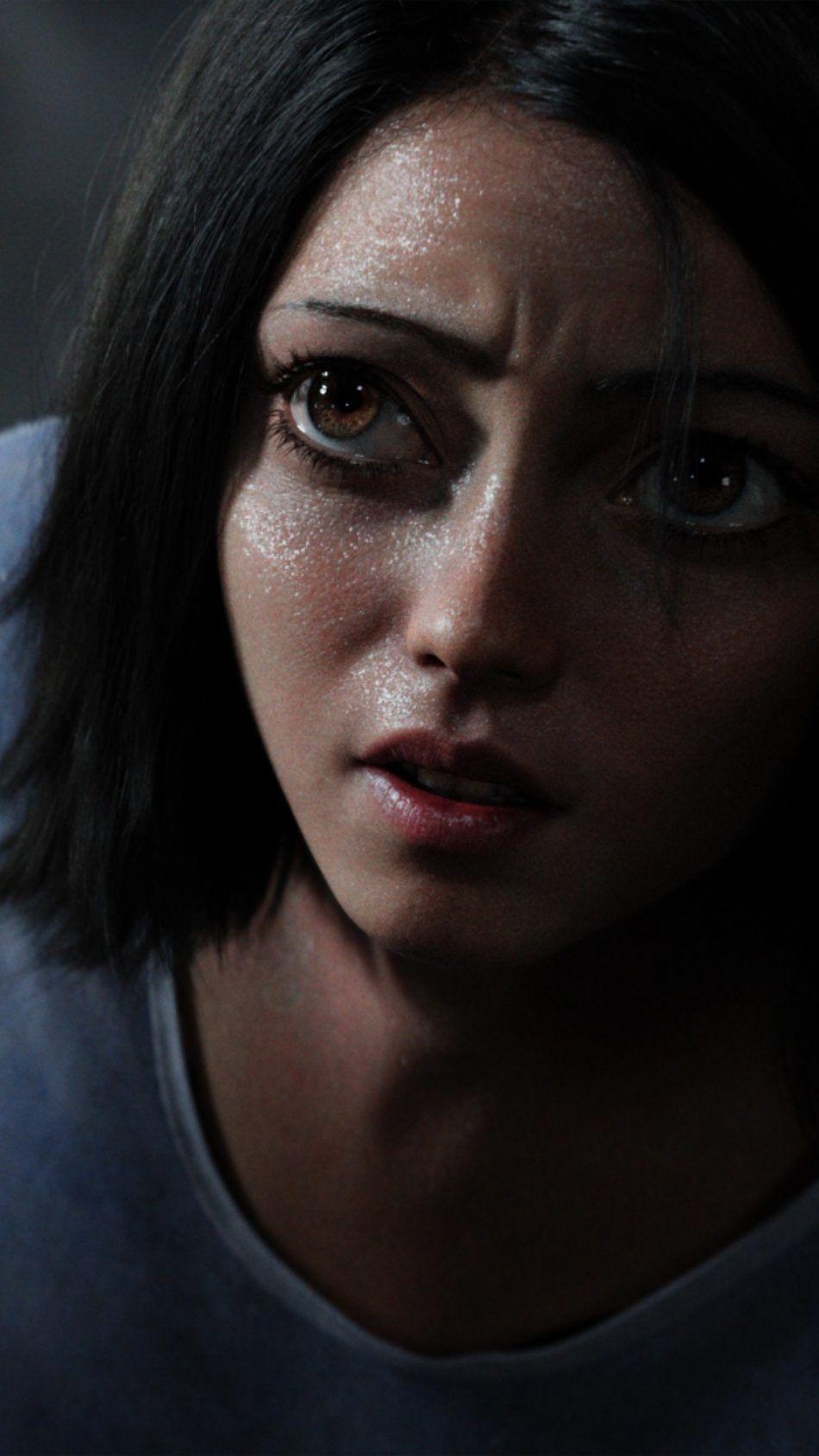 950x1690 Download Rosa Salazar In Alita Battle Angel Free Pure 4K Ultra HD, Phone