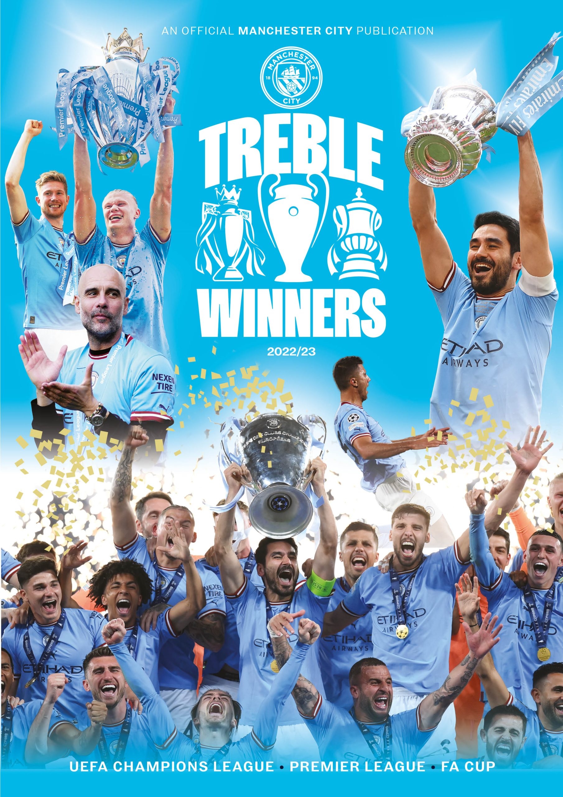 1810x2560 Manchester City Treble Winners 2022 23 Souvenir Publication Sport Shop, Phone