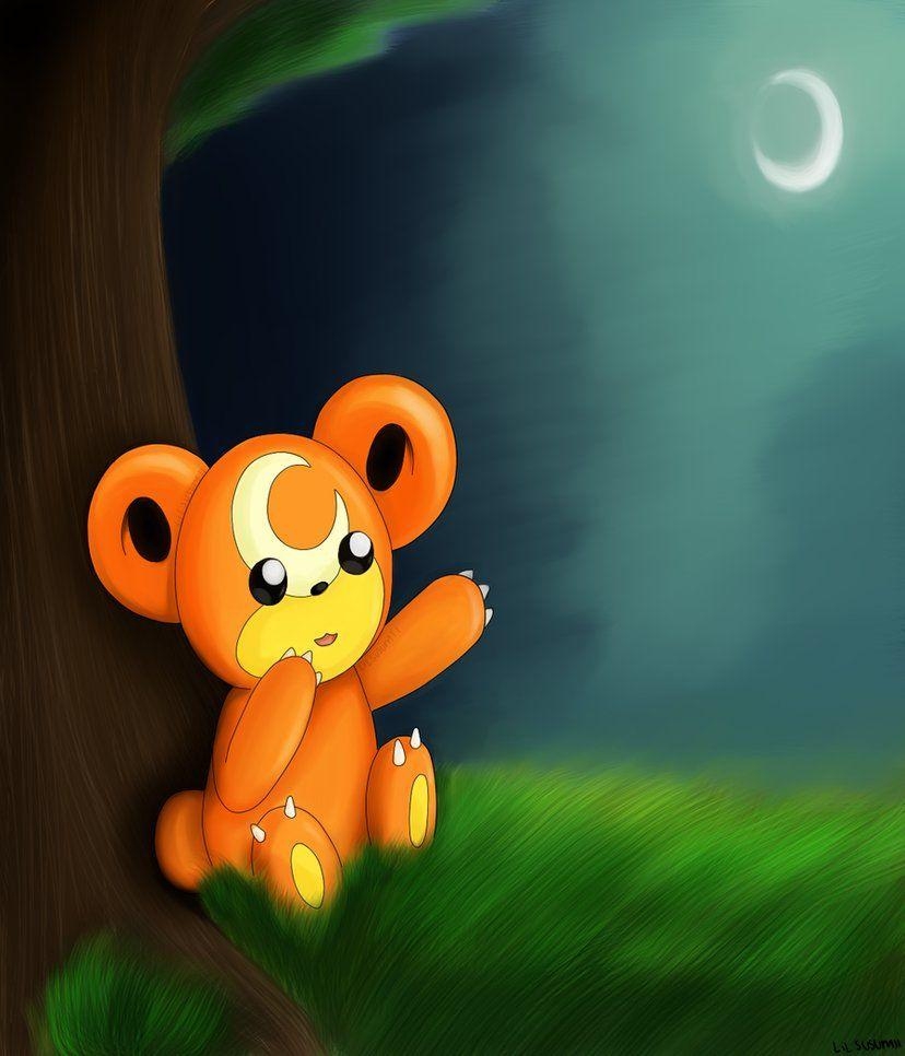 830x970 Teddiursa Wallpaper Wallpaper minimalistas Pokémon HD, Phone