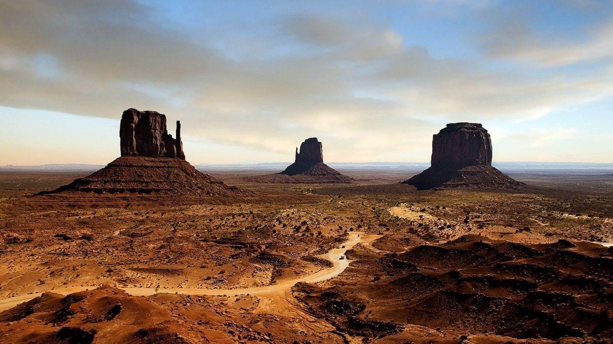 1250x700 Nature USA Arizona Death Valley Monument Valley rock formations, Desktop