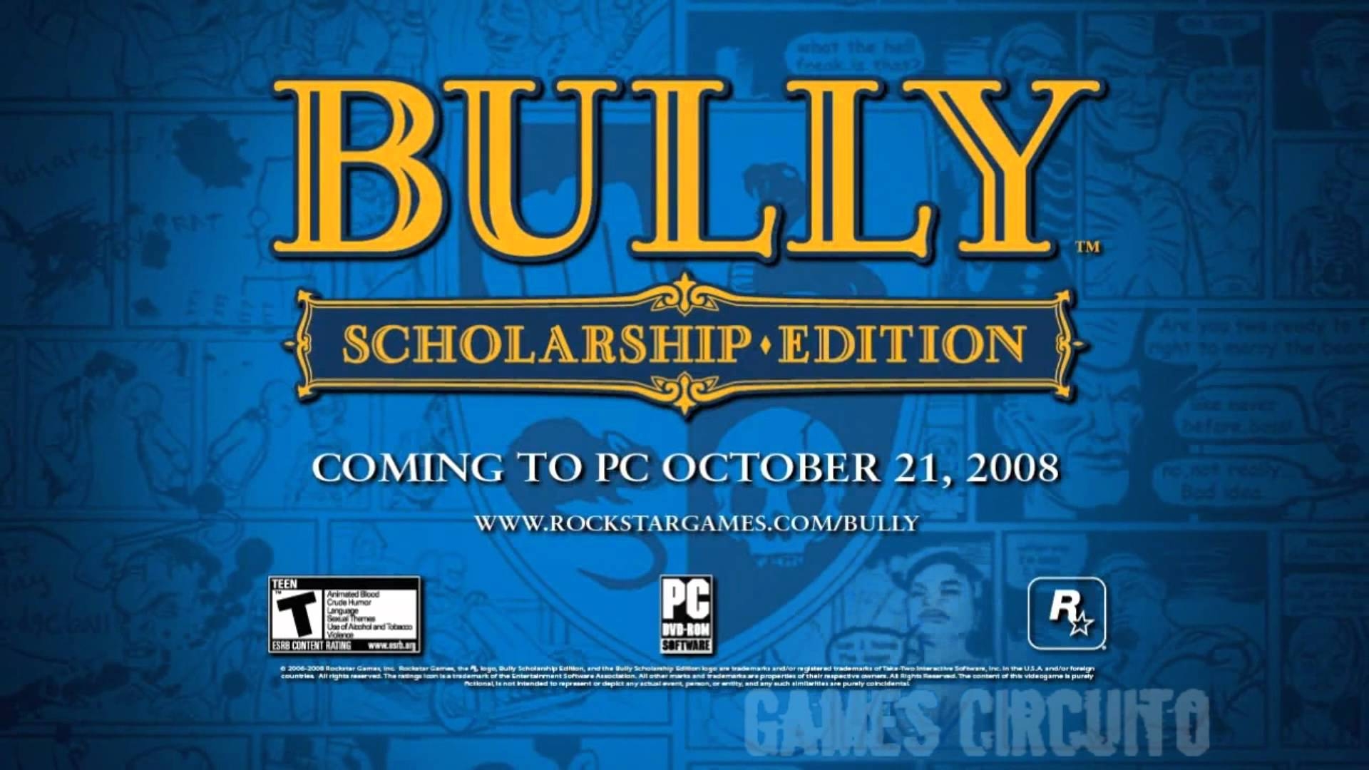 1920x1080 Fantastic Bully Scholarship Edition Wallpaper, Desktop