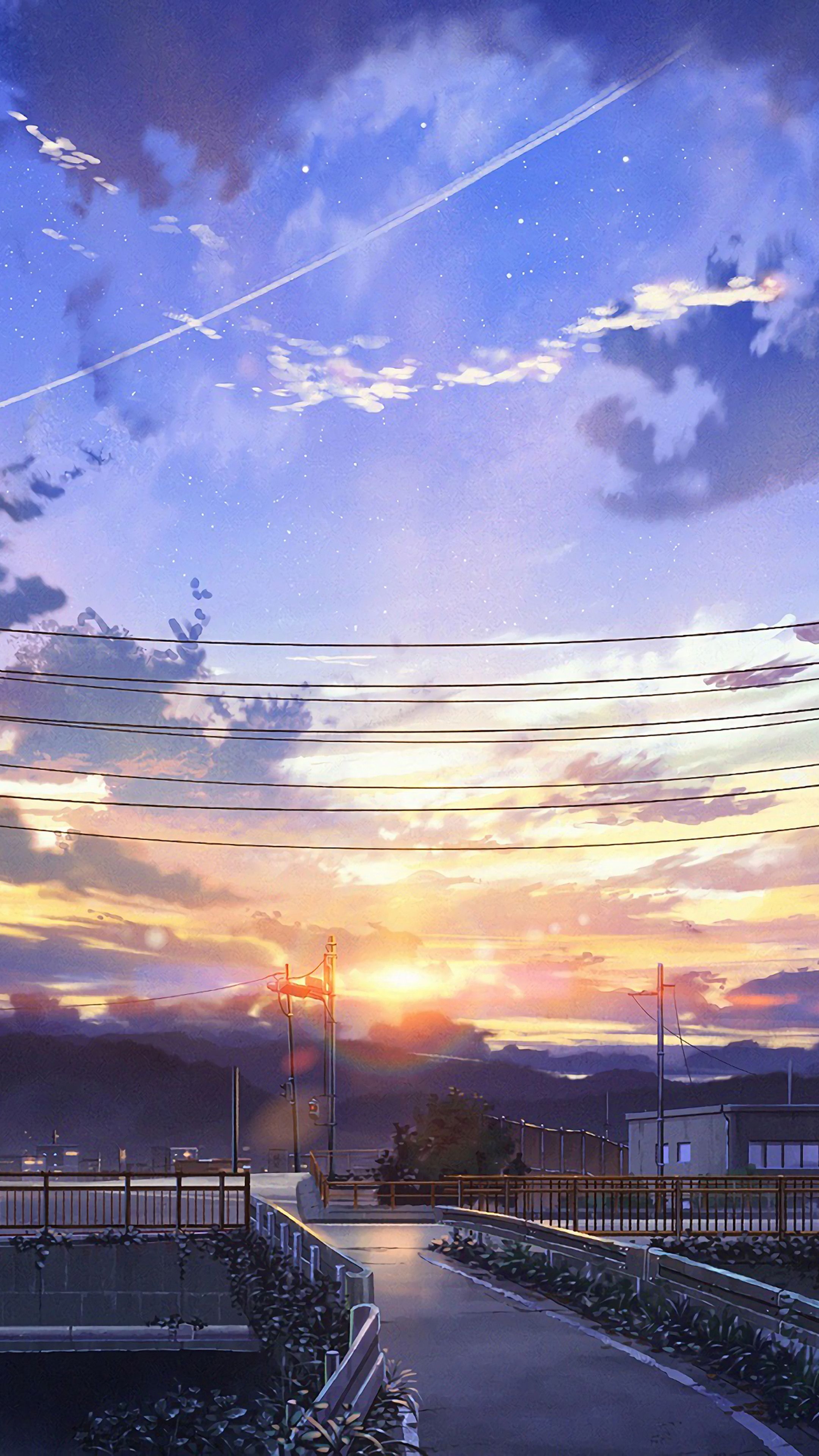 2160x3840 16++ Wallpaper Anime 4k Mobile Wallpaper. Clouds, Anime wallpaper phone, Anime wallpaper download, Phone