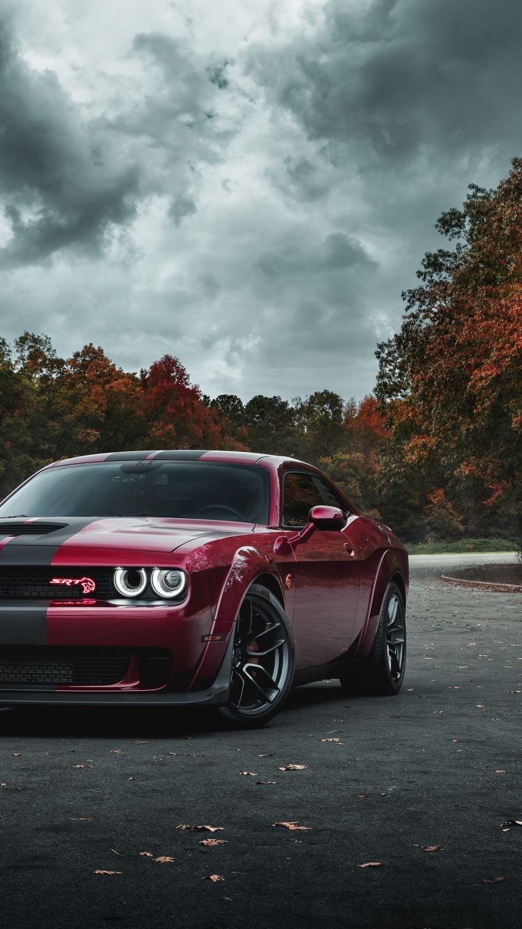 750x1340 Dodge Challenger Hellcat Wallpaper iPhone, Phone