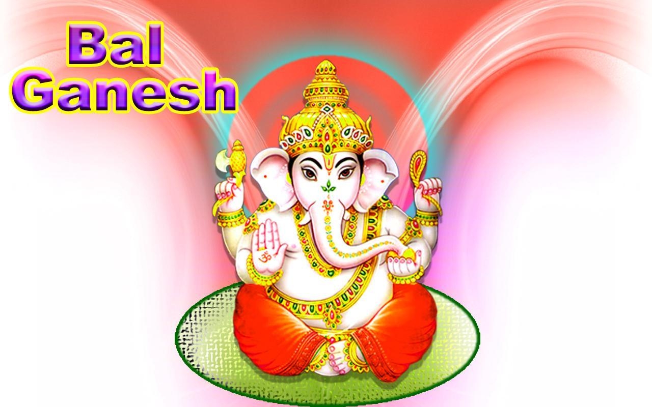 1280x800 Bal Ganesh Wallpaper HD for Android, Desktop