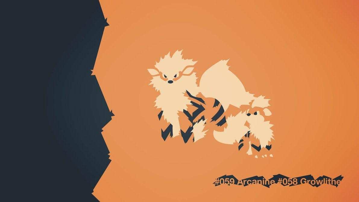 1200x670 Arcanine 058 Growlithe, Desktop