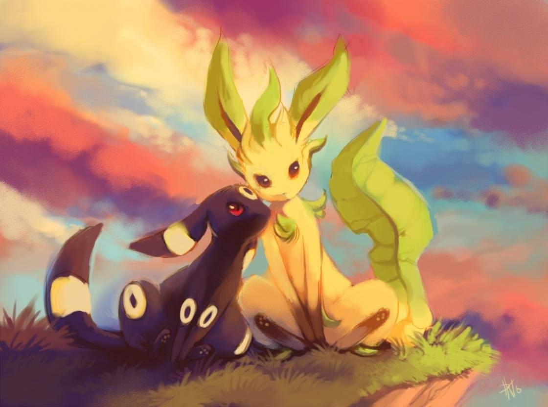 1120x840 Leafeon (Pokemon) wallpaper HD for desktop background, Desktop