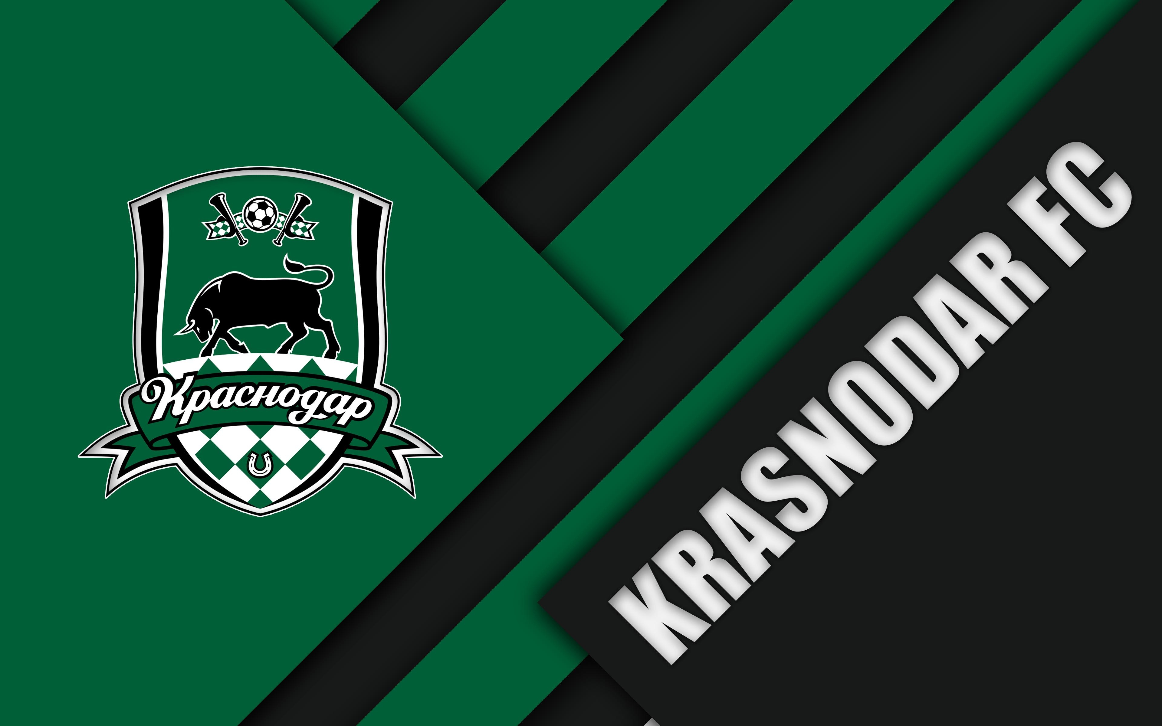 3840x2400 Soccer, Logo, Emblem, FC Krasnodar wallpaper and background, Desktop