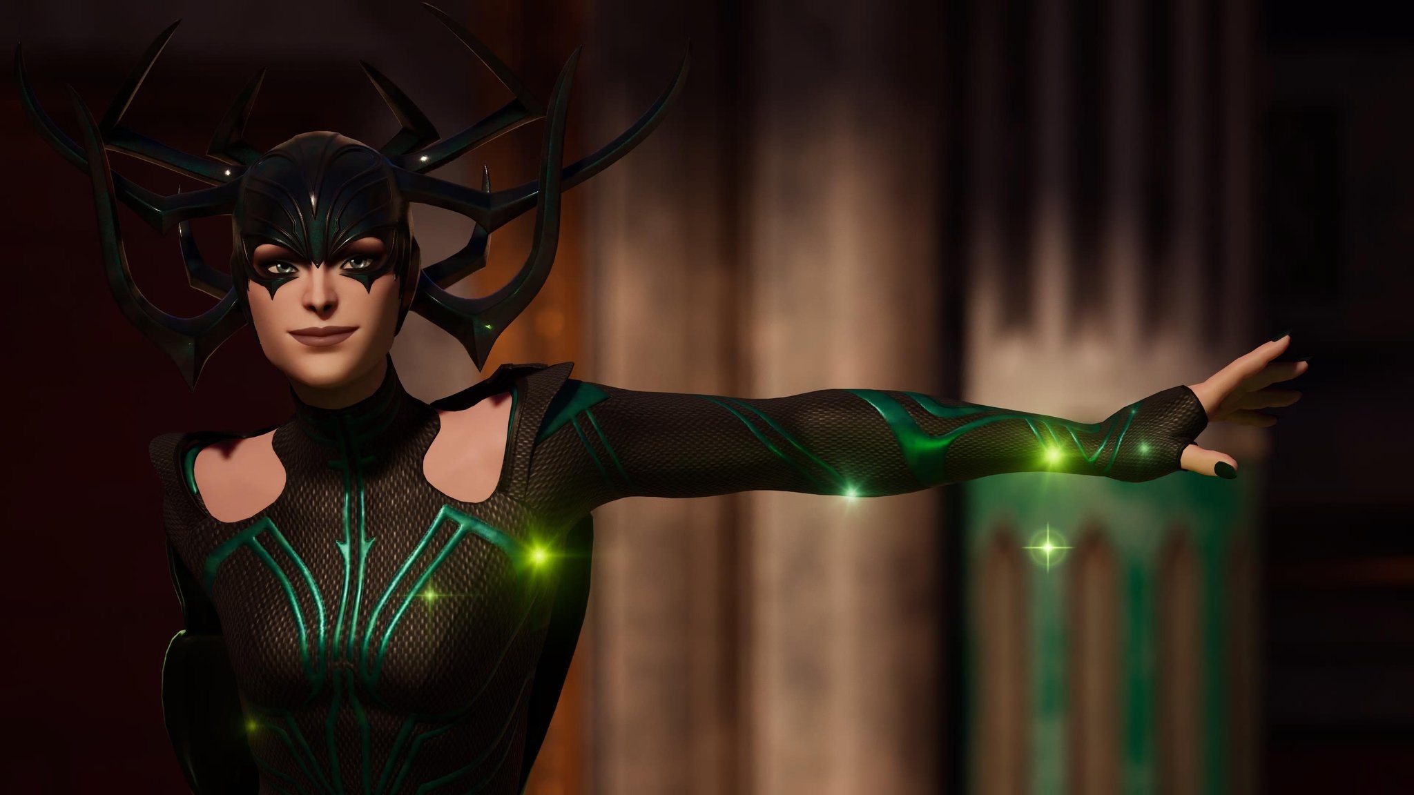 2050x1160 Hela Odinsdottir Fortnite wallpaper, Desktop