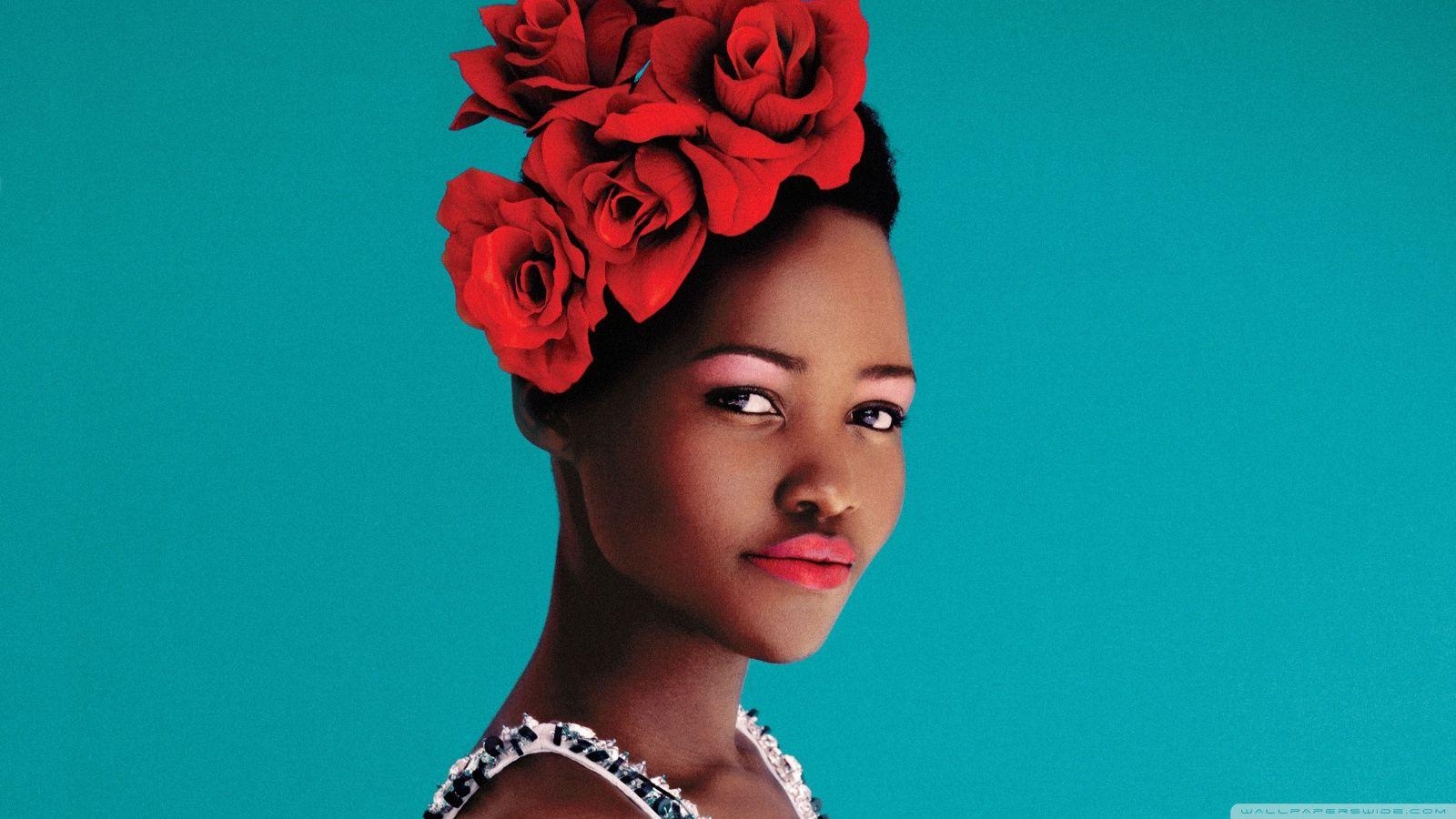 1600x900 Lupita Nyong'o Portrait HD desktop wallpaper, High Definition, Desktop