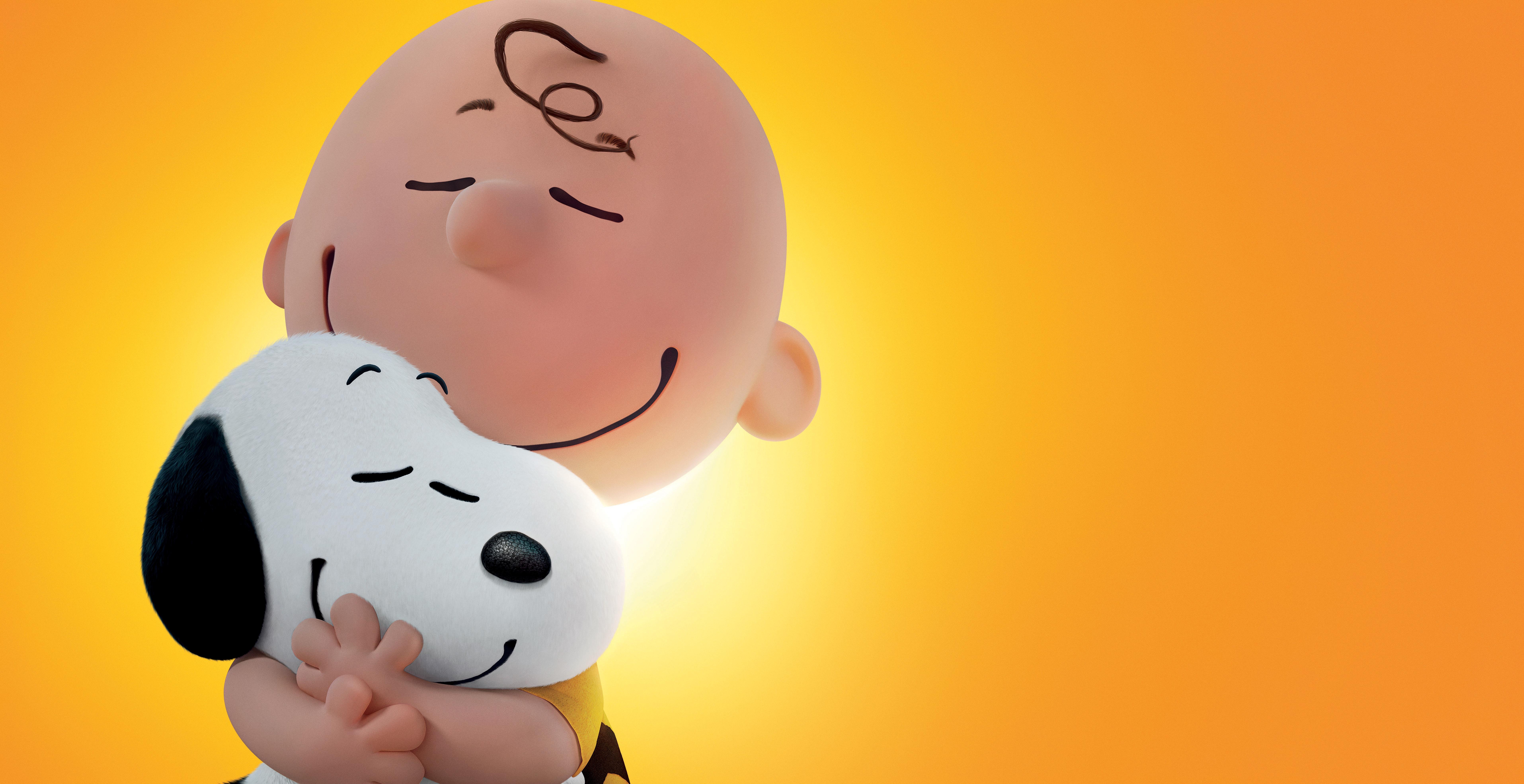 7660x3950 Wallpaper Charlie Brown, Snoopy, The Peanuts Movie, Animation, Desktop