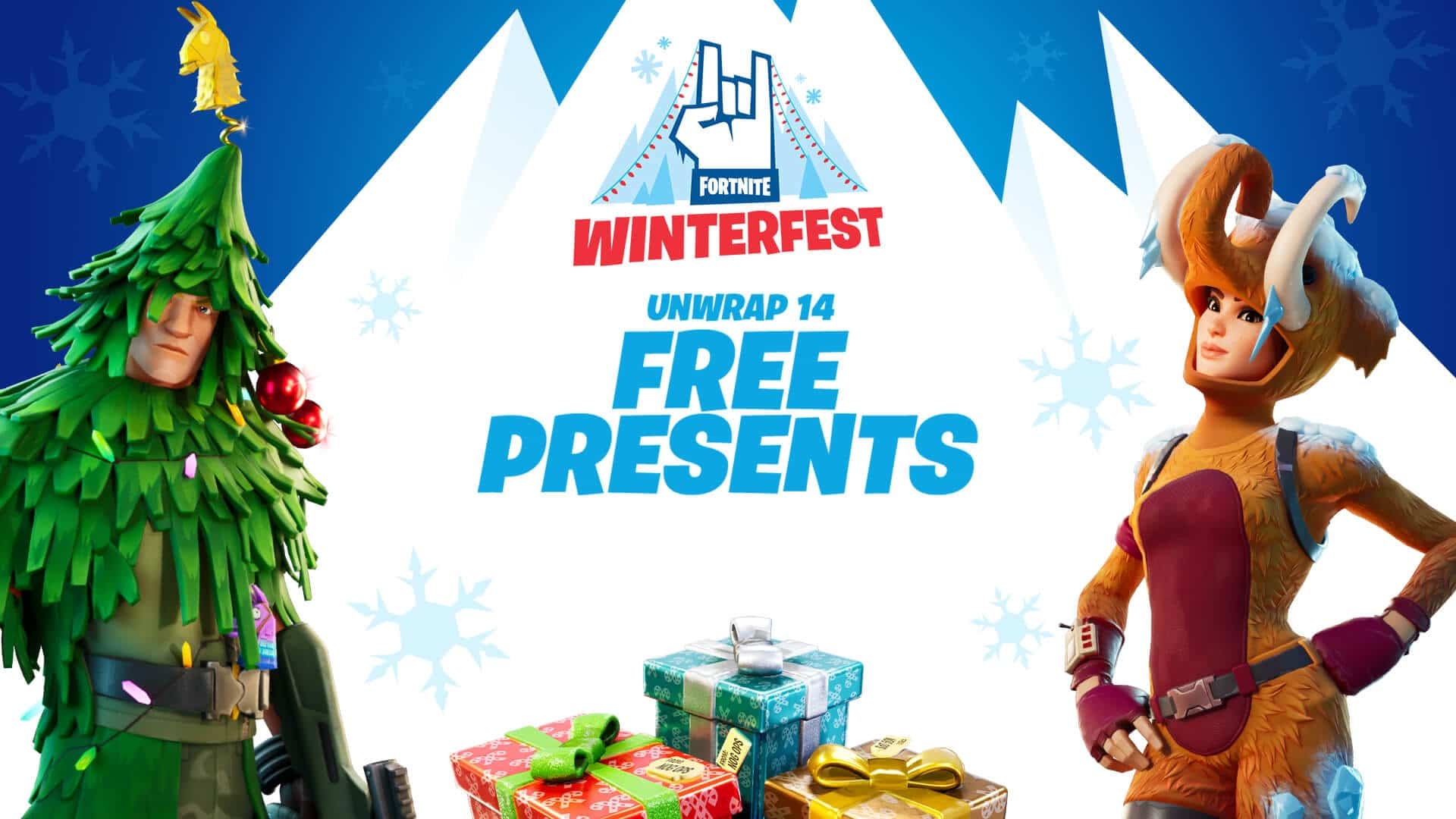 1920x1080 Fortnite Presents Guide: Which Winterfest Presents To Open, Desktop