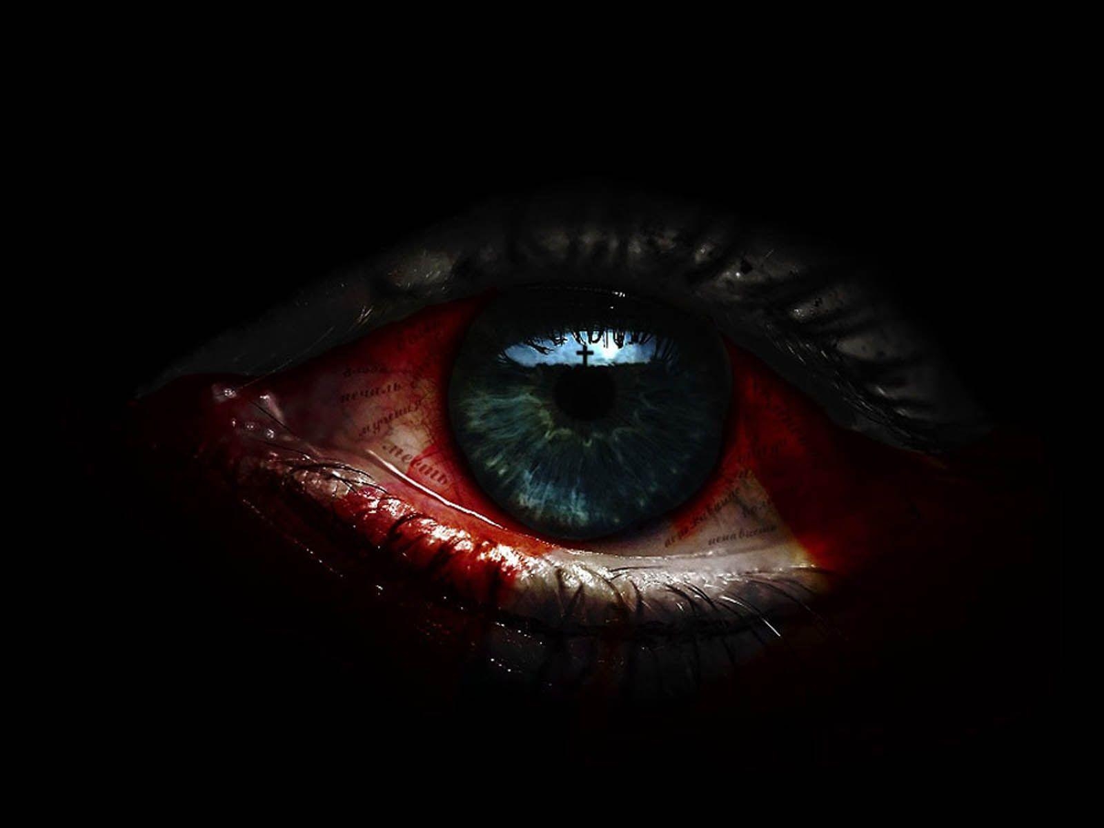 1600x1200 wallpaper: Horror Eye Wallpaper. Eyes wallpaper, Scary eyes, Scary wallpaper, Desktop