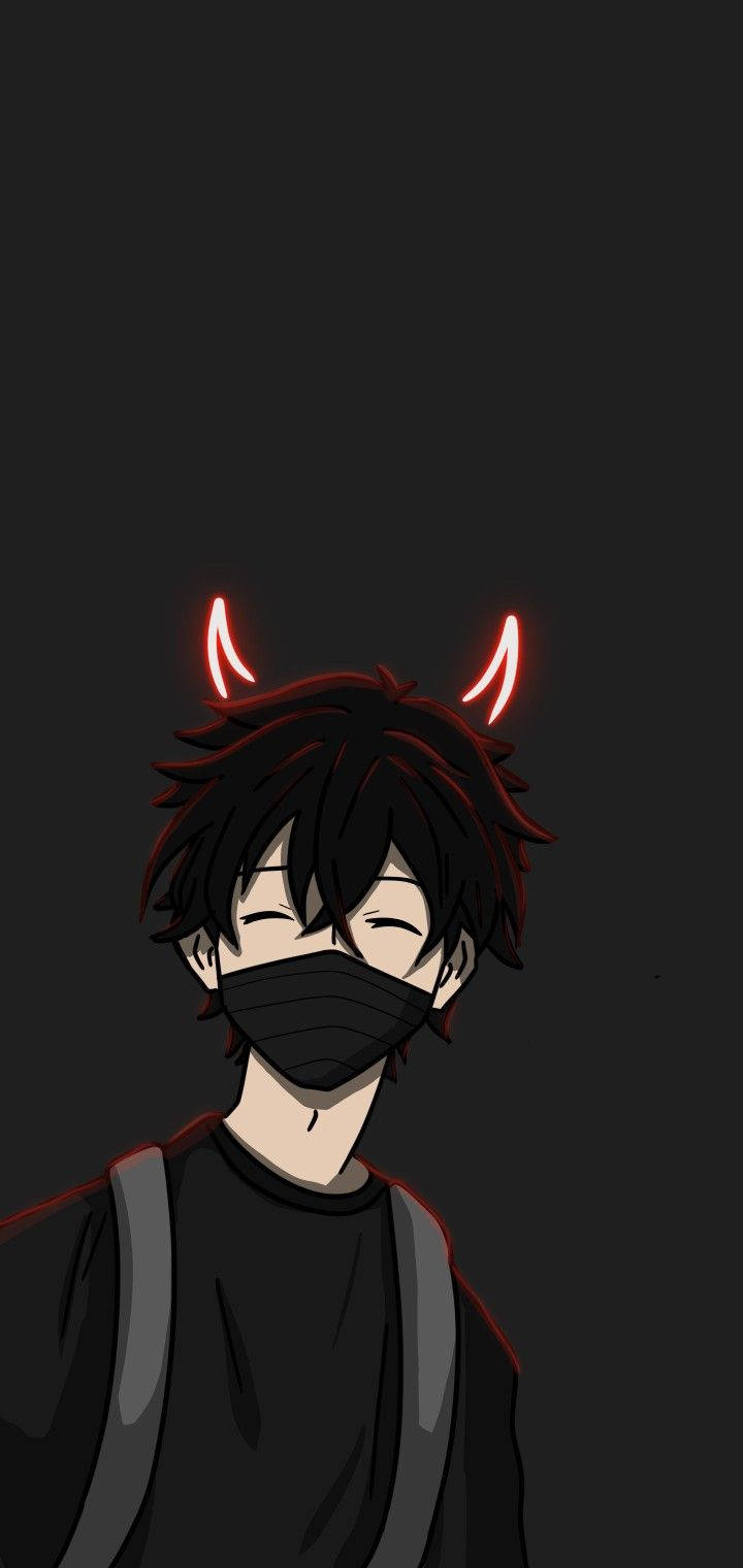 720x1520 Anime Boy Dark Wallpaper, Phone