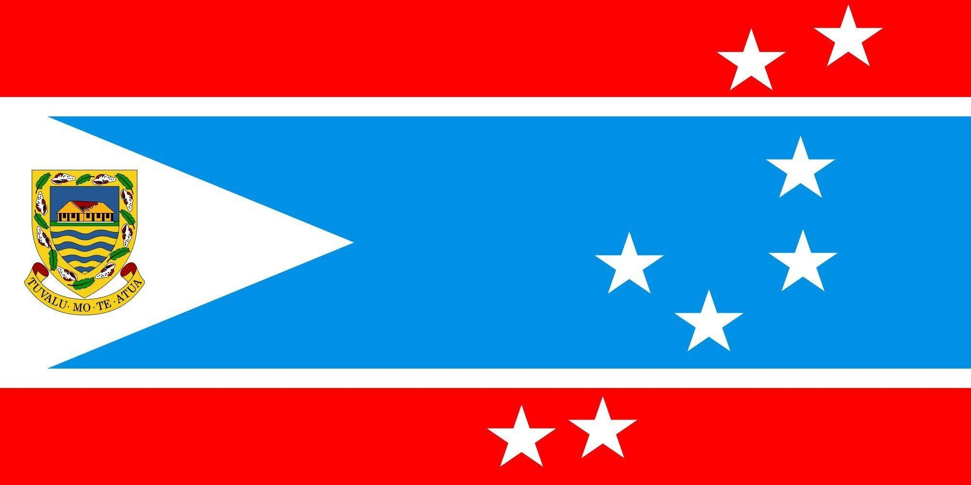 2000x1000 2000px Flag Of Tuvalu (1995 1997)_svg Wallpaperx1000, Dual Screen